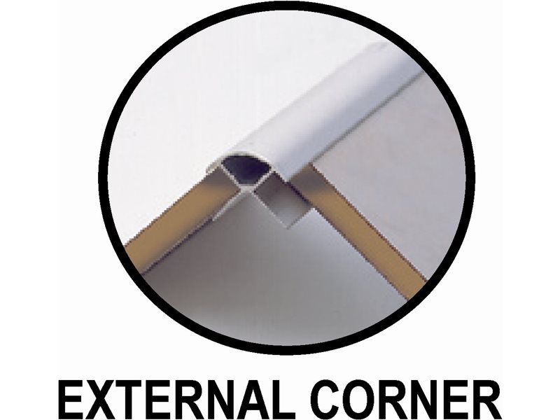 External Corner | Wide Range PVC Finishing Trims | Freefoam